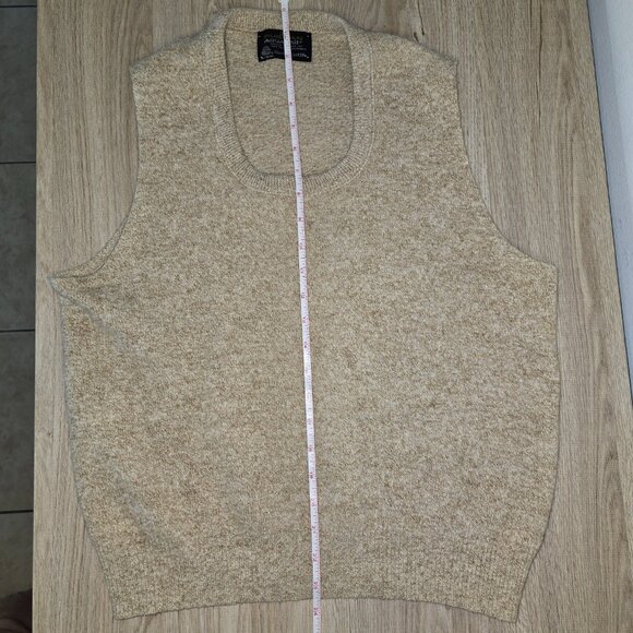 Vintage Puritan Aquaknit - 100% Two Ply Lambs Wool Sweater Vest - XL - Picture 5 of 11